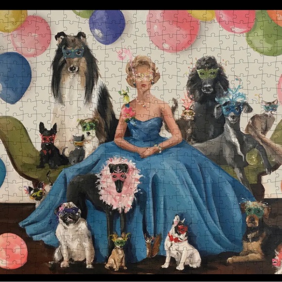 Masquerade Jigsaw Puzzle-500pc - Picture 2 of 2